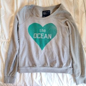 American Eagle The Ocean Sweatshirt